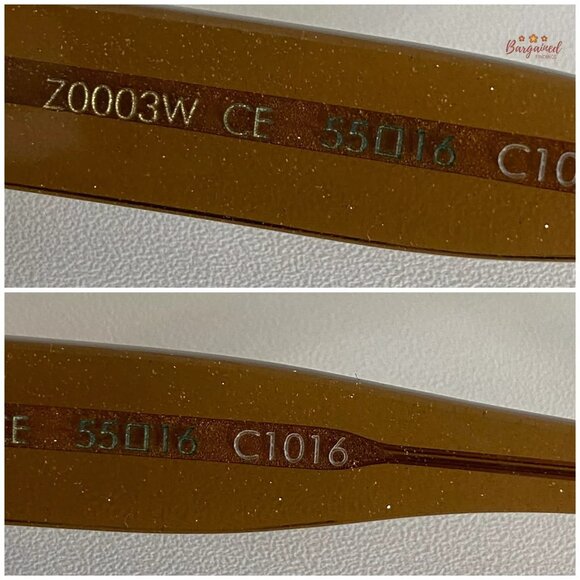 Authentic LOUIS VUITTON Gold Speckling Acetate Frame Soupcon Sunglasses - Z0003W - Picture 10 of 14